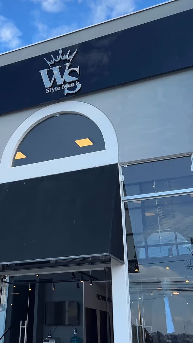Fachada da loja WS Style Men's em Mafra/SC